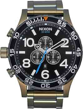 Amazon.com: NIXON 51-30 Chrono. 100m Water Resistant Men's Watch